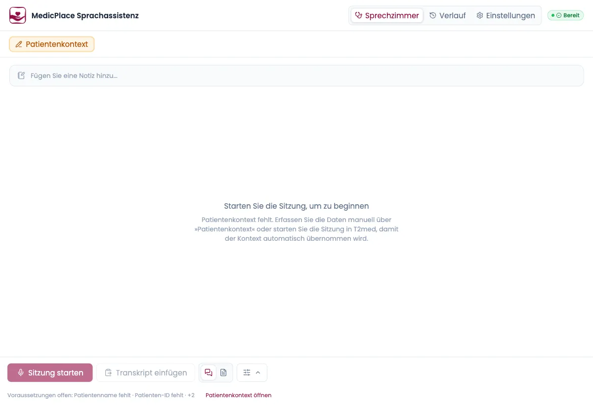 Fehlermeldung: Server nicht erreichbar